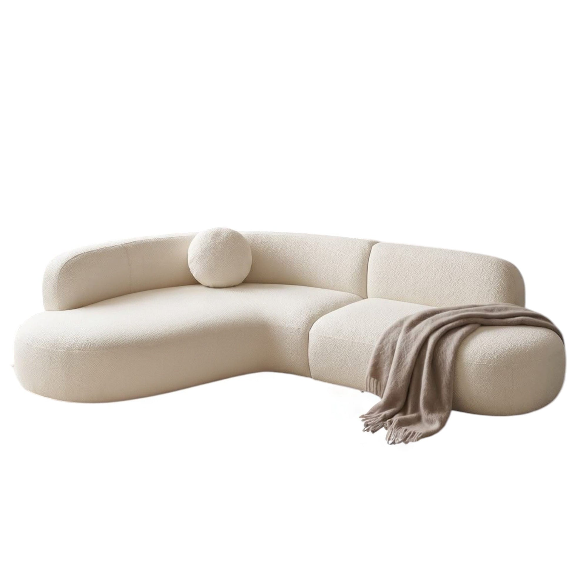 Home Atelier Greta Performance Boucle Curve Sofa