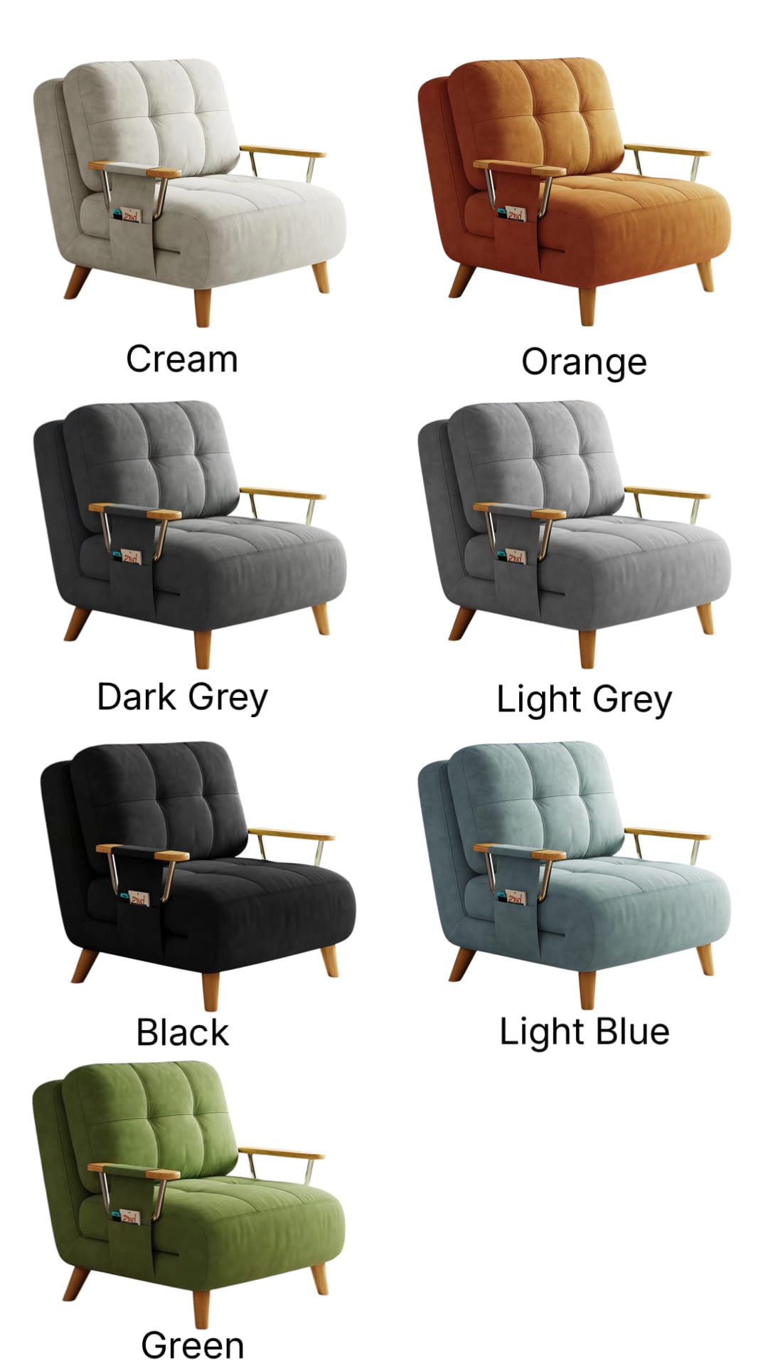 Home Atelier Groel Foldable Sofa Bed (Copy 7)
