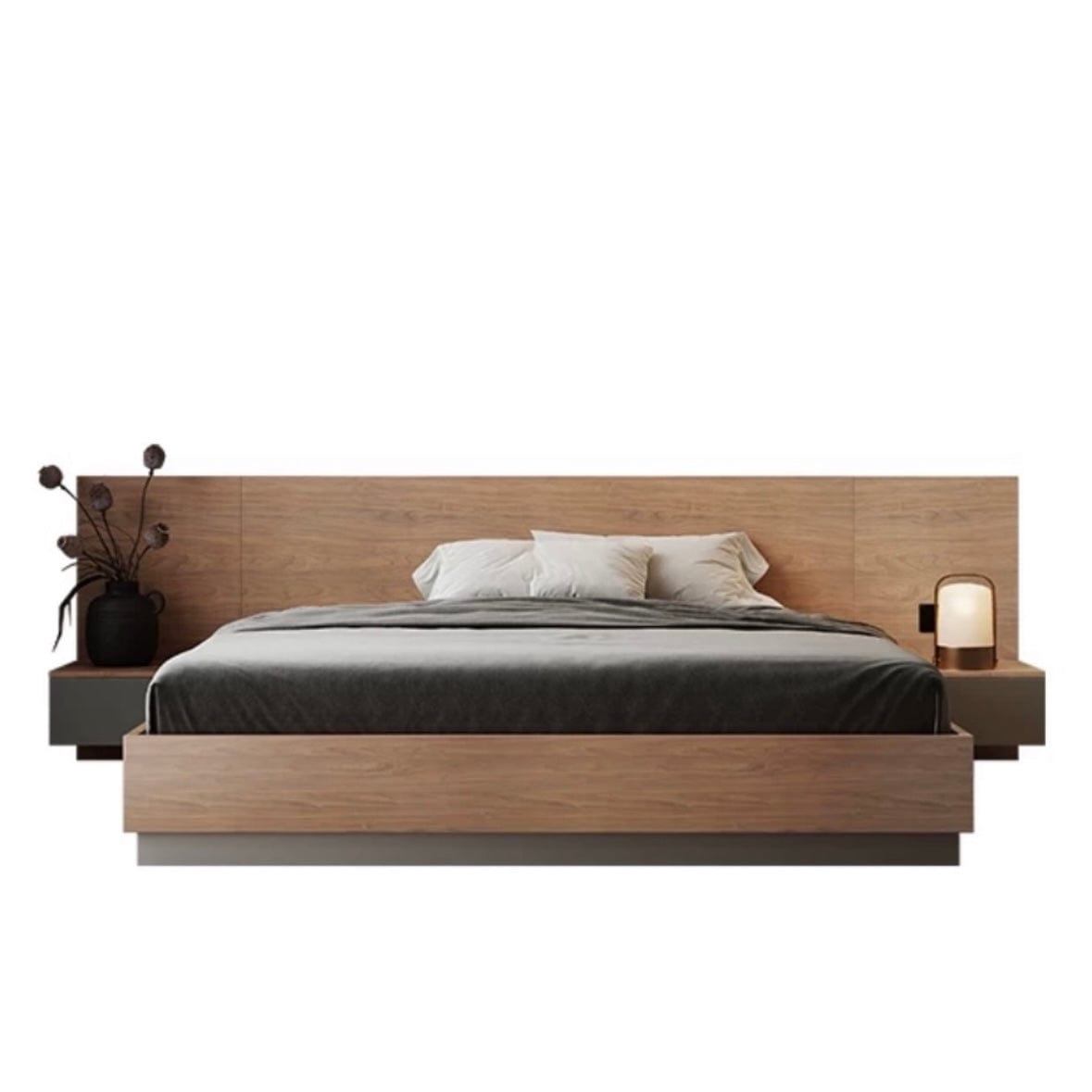 Home Atelier Gwen Wooden Storage Bed Frame