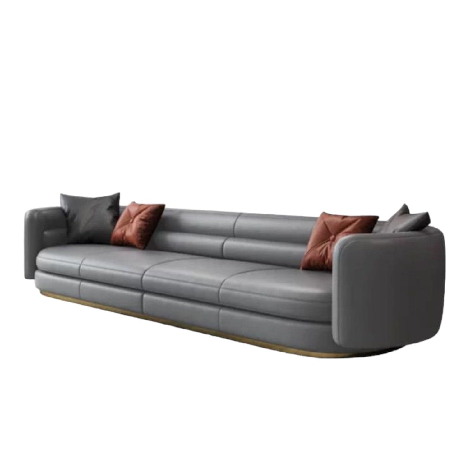 Home Atelier Gwenia Sectional Curve Chaise Sofa