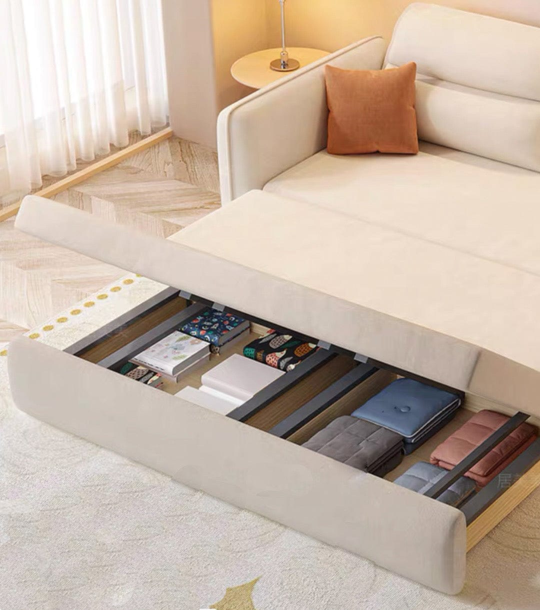 Home Atelier Hazel Scratch Resistant Storage Sofa Bed