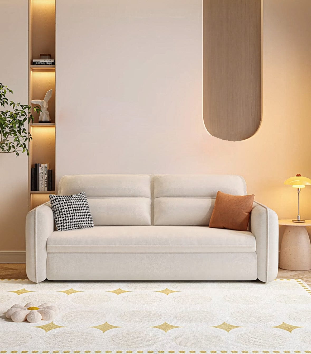 Home Atelier Hazel Scratch Resistant Storage Sofa Bed