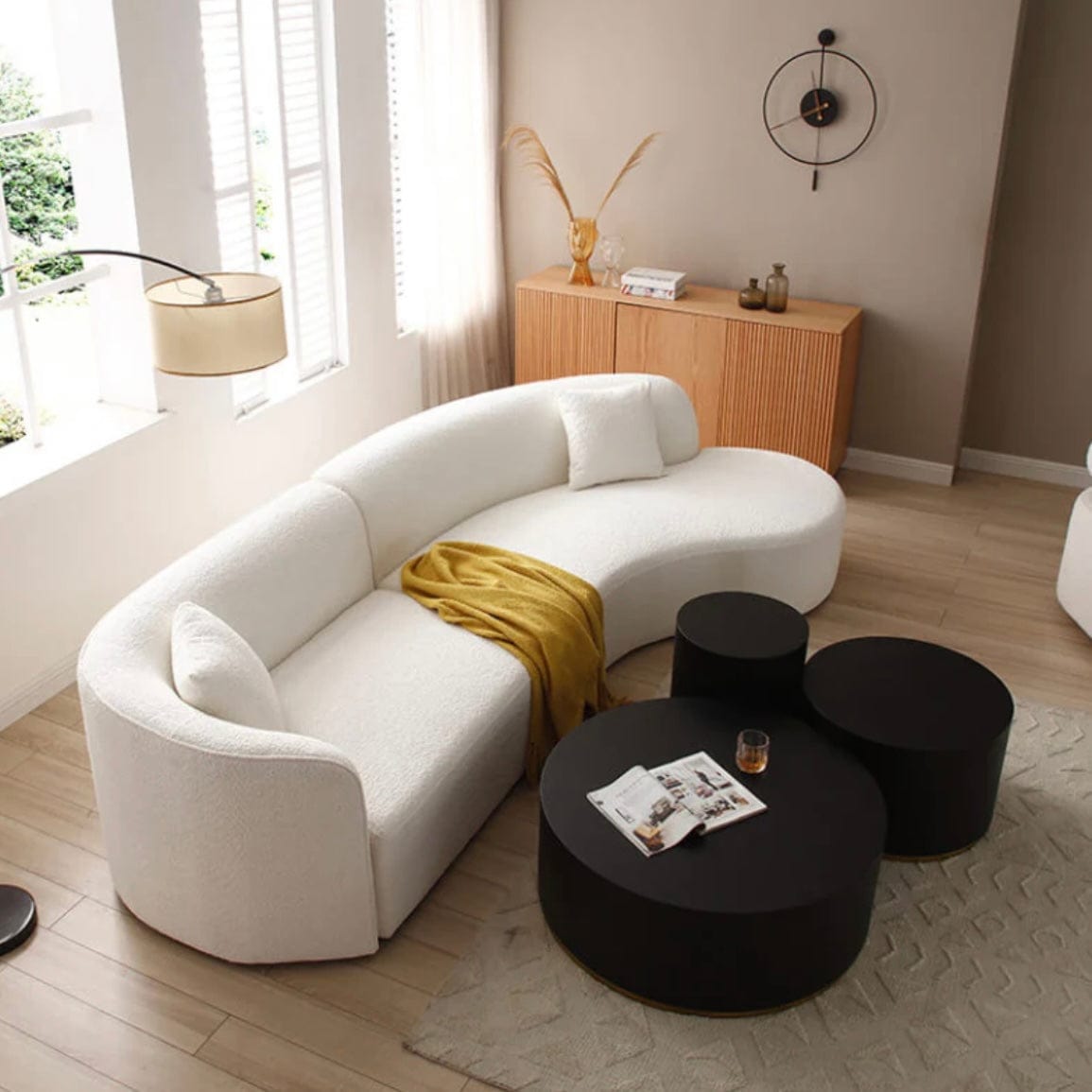 Home Atelier Helena Curve Sofa