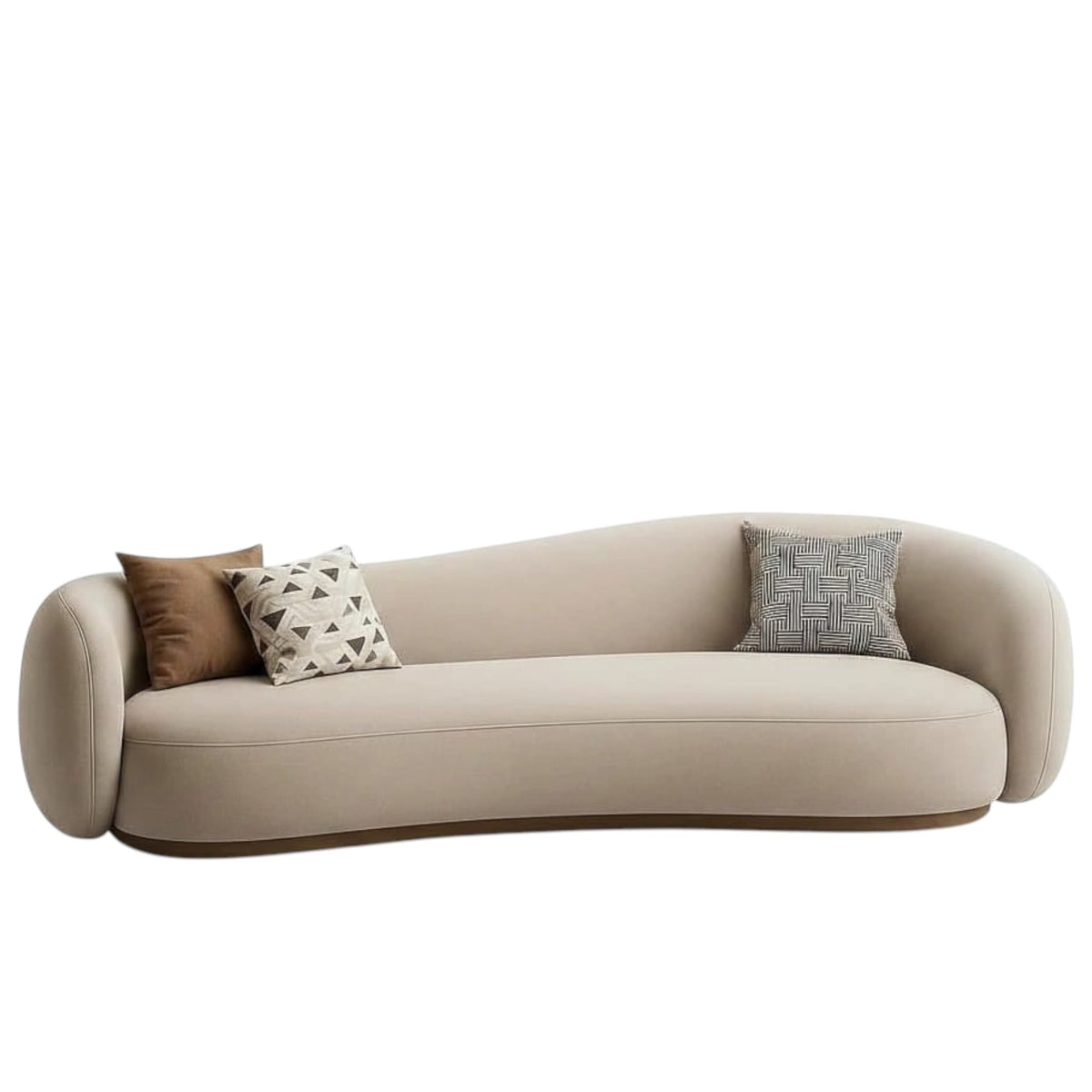 Home Atelier Heron Scratch Resistant Curve Sofa