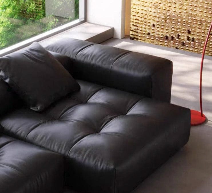 Home Atelier Hillford Scratch Resistant Leather Sofa