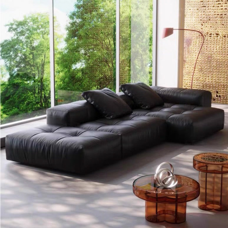 Home Atelier Hillford Scratch Resistant Leather Sofa