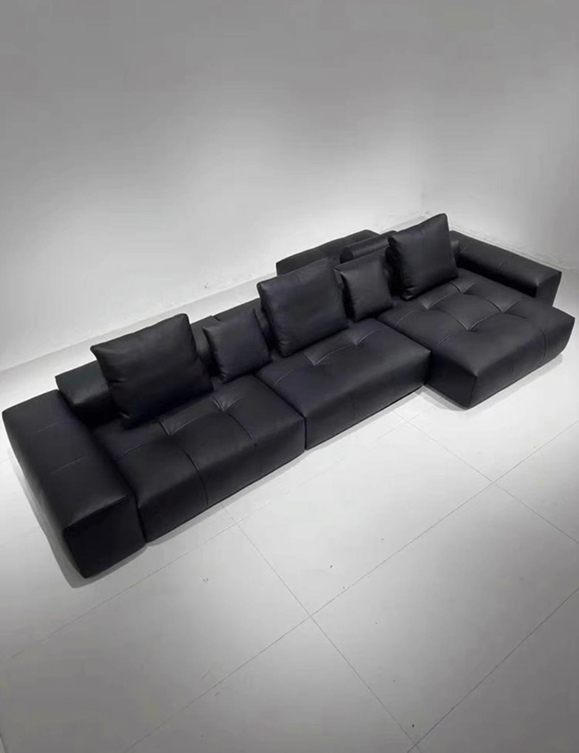 Home Atelier Hillford Scratch Resistant Leather Sofa