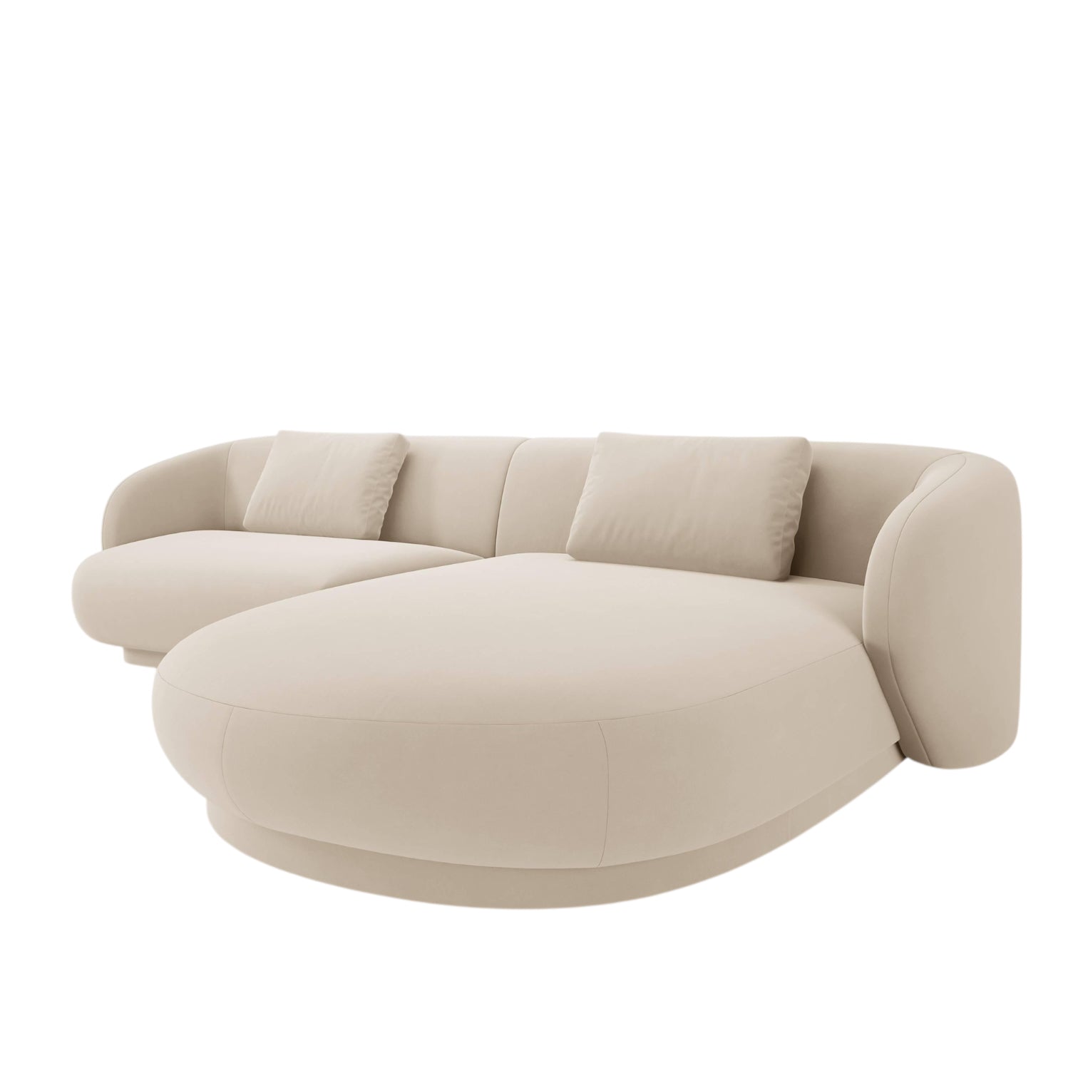 Home Atelier Holden Scratch Resistant Sectional L-shaped Sofa