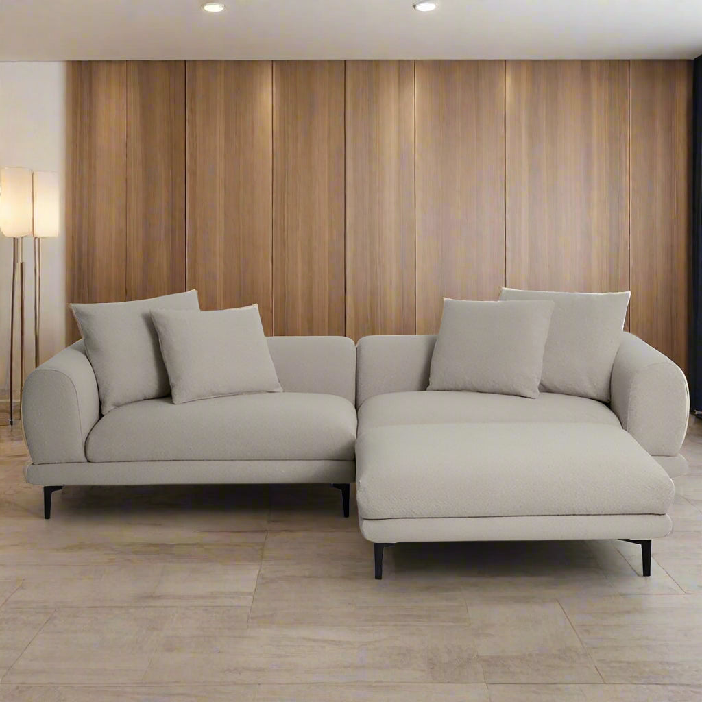 Home Atelier Howard Performance Boucle Sectional Sofa