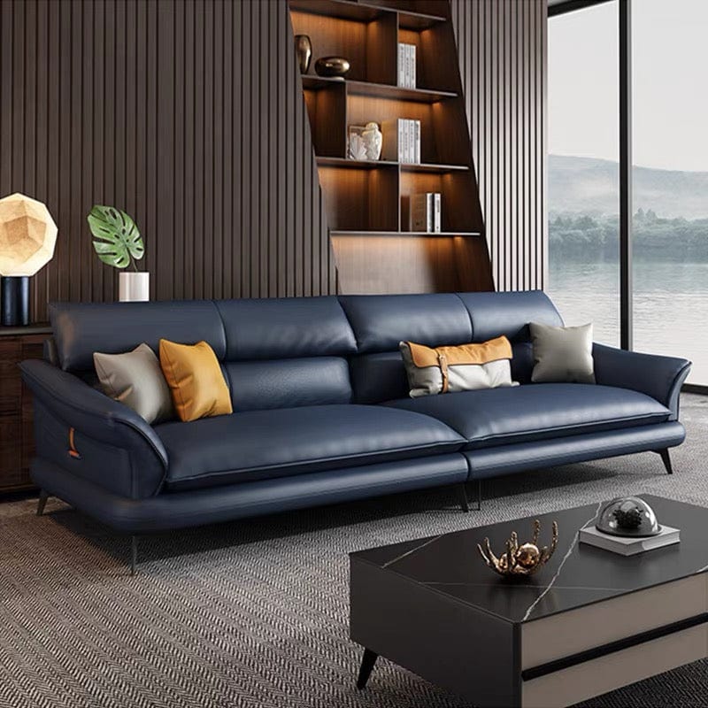 Home Atelier Hugh Genuine Cowhide Leather Sofa