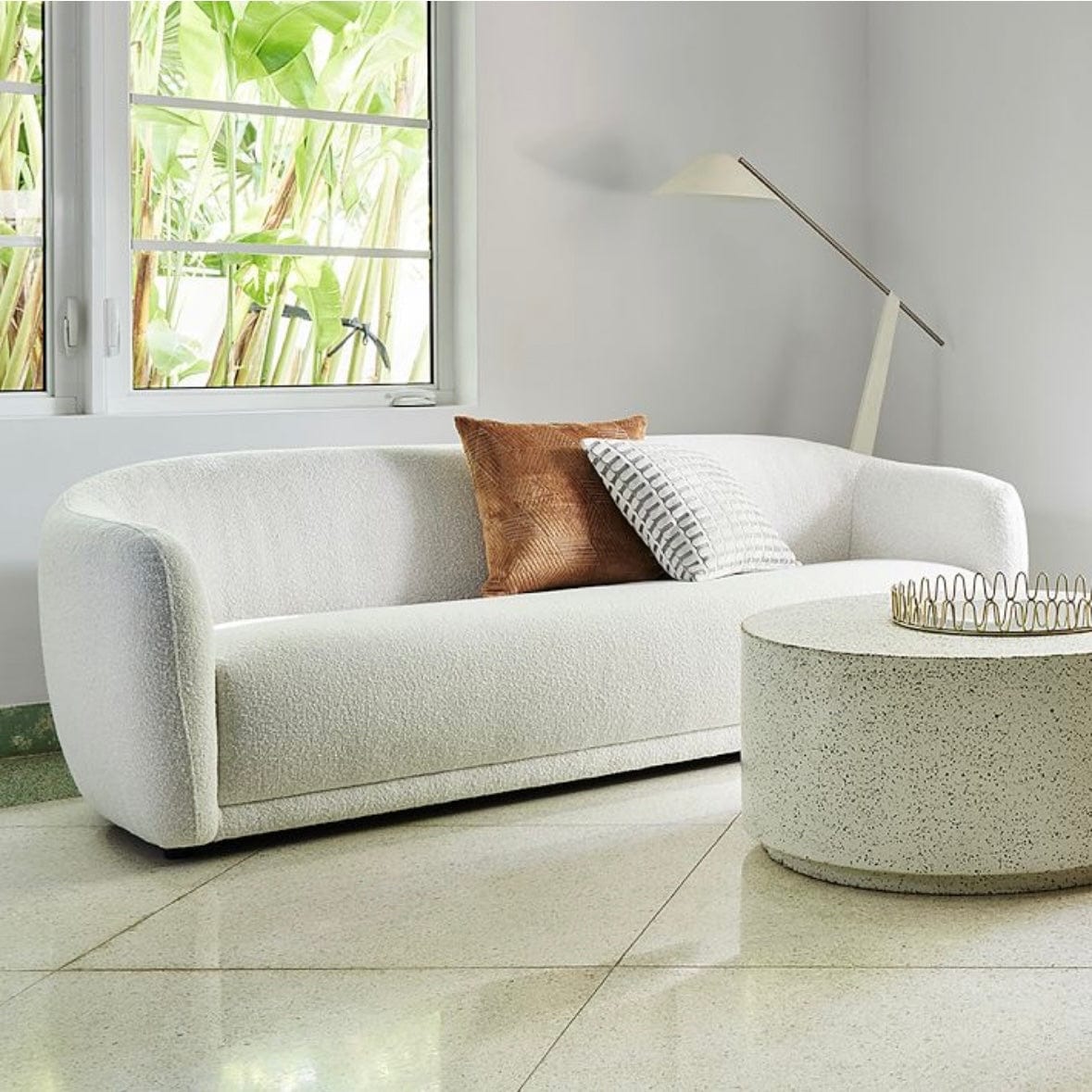 Home Atelier Imma Performance Boucle Curve Sofa