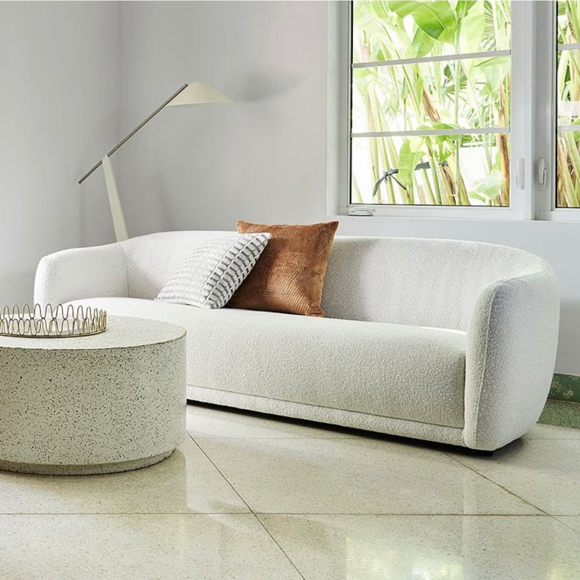 Home Atelier Imma Performance Boucle Curve Sofa