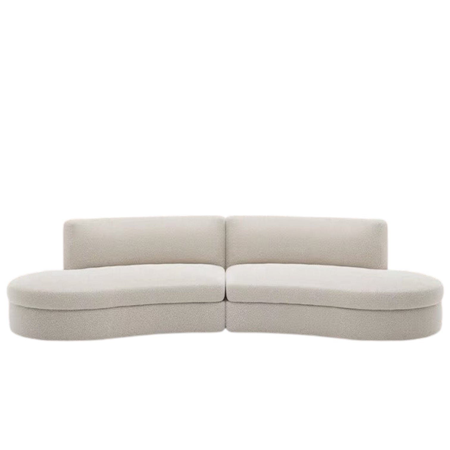 Home Atelier Isen Performance Boucle Sectional Curve Sofa