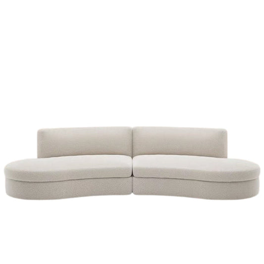 Home Atelier Isen Performance Boucle Sectional Curve Sofa