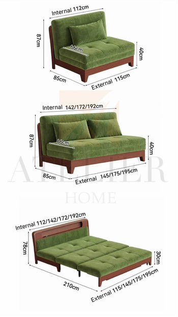 Home Atelier Isenna Sofa Bed (Copy 3)
