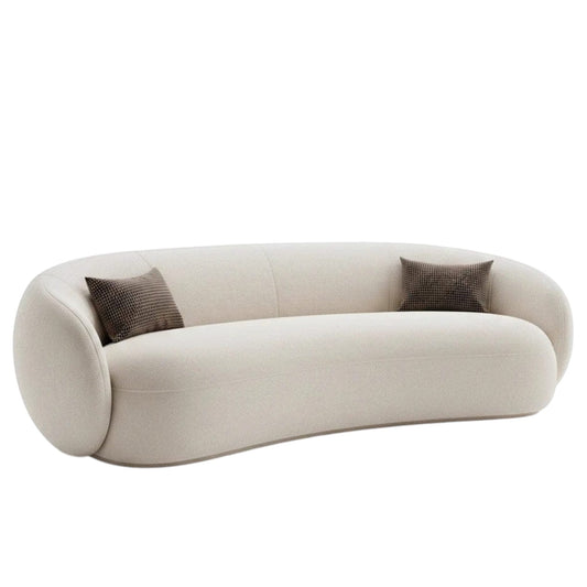 Home Atelier Jacklyn Performance Boucle Curve Sofa