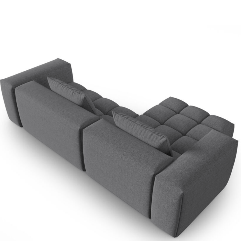 Home Atelier Jackson Performance Boucle Sectional Sofa with Tufted Cushioning