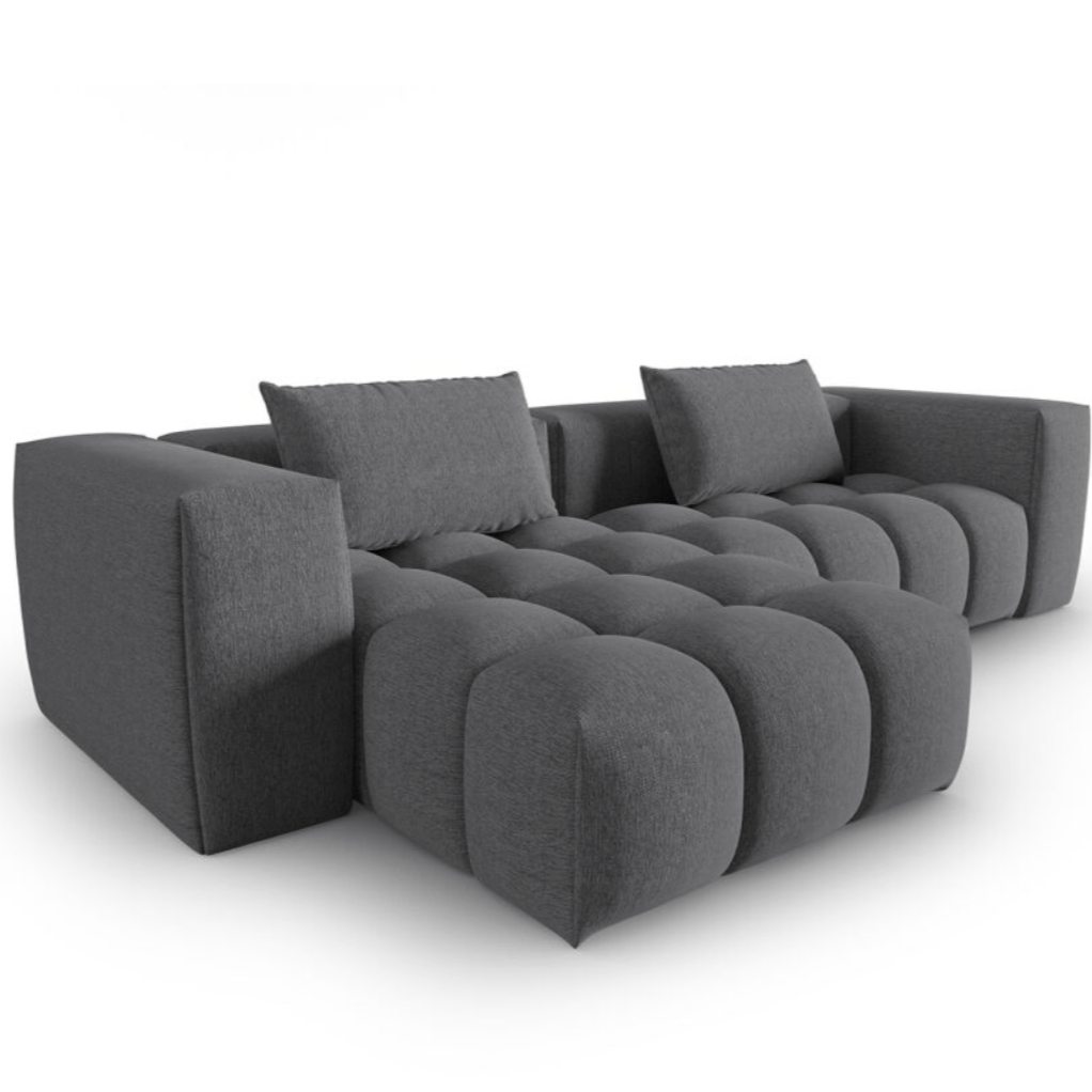 Home Atelier Jackson Performance Boucle Sectional Sofa with Tufted Cushioning