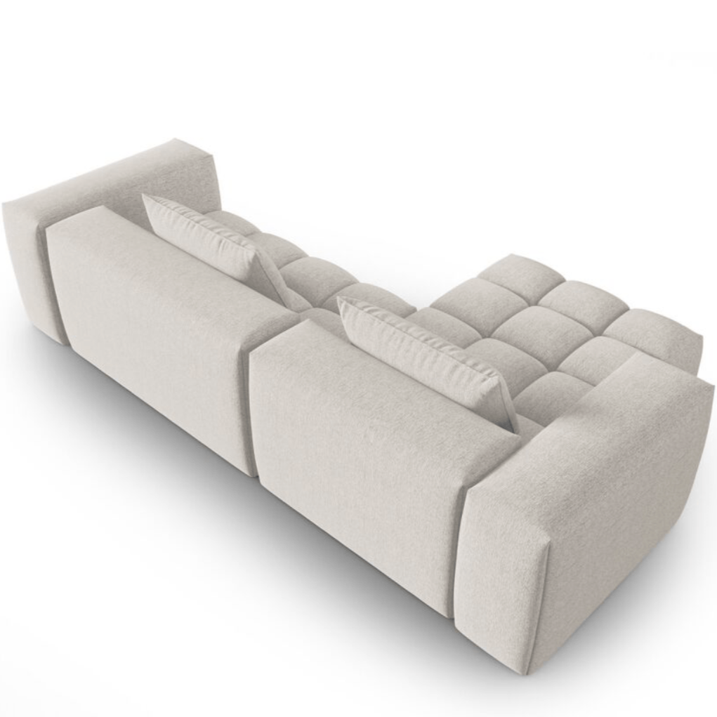 Home Atelier Jackson Performance Boucle Sectional Sofa with Tufted Cushioning