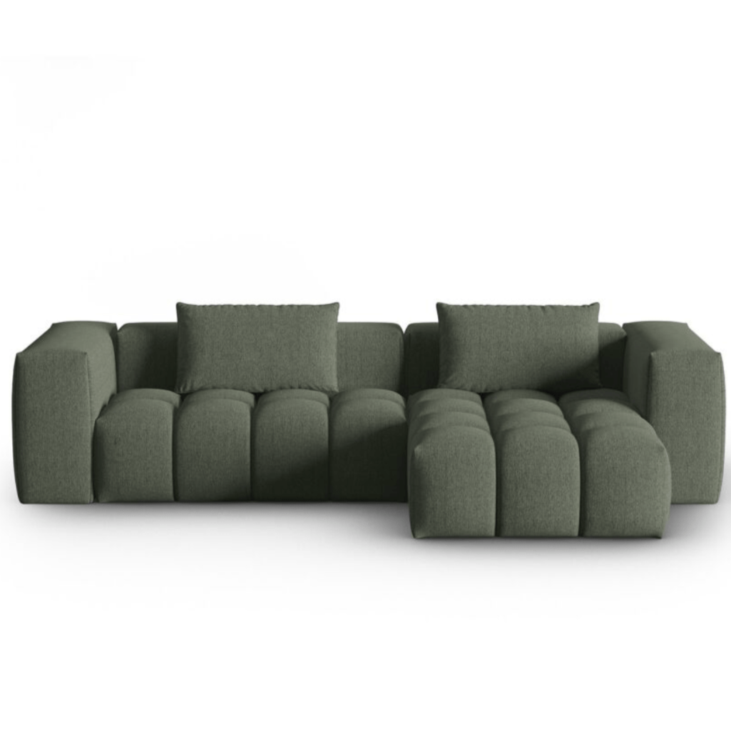 Home Atelier Jackson Performance Boucle Sectional Sofa with Tufted Cushioning