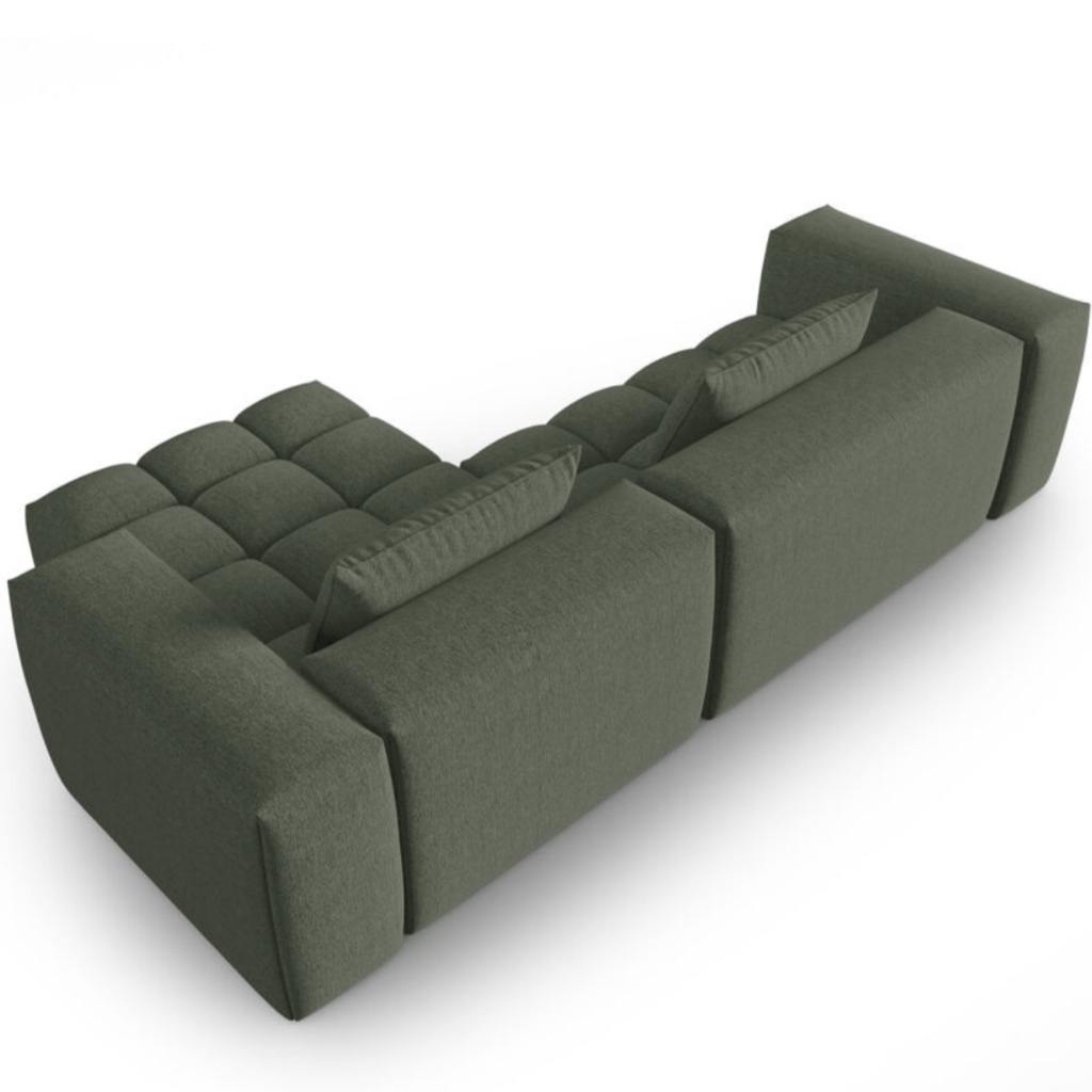 Home Atelier Jackson Performance Boucle Sectional Sofa with Tufted Cushioning