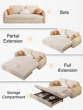Home Atelier Jamier Scratch Resistant Storage Sofa Bed
