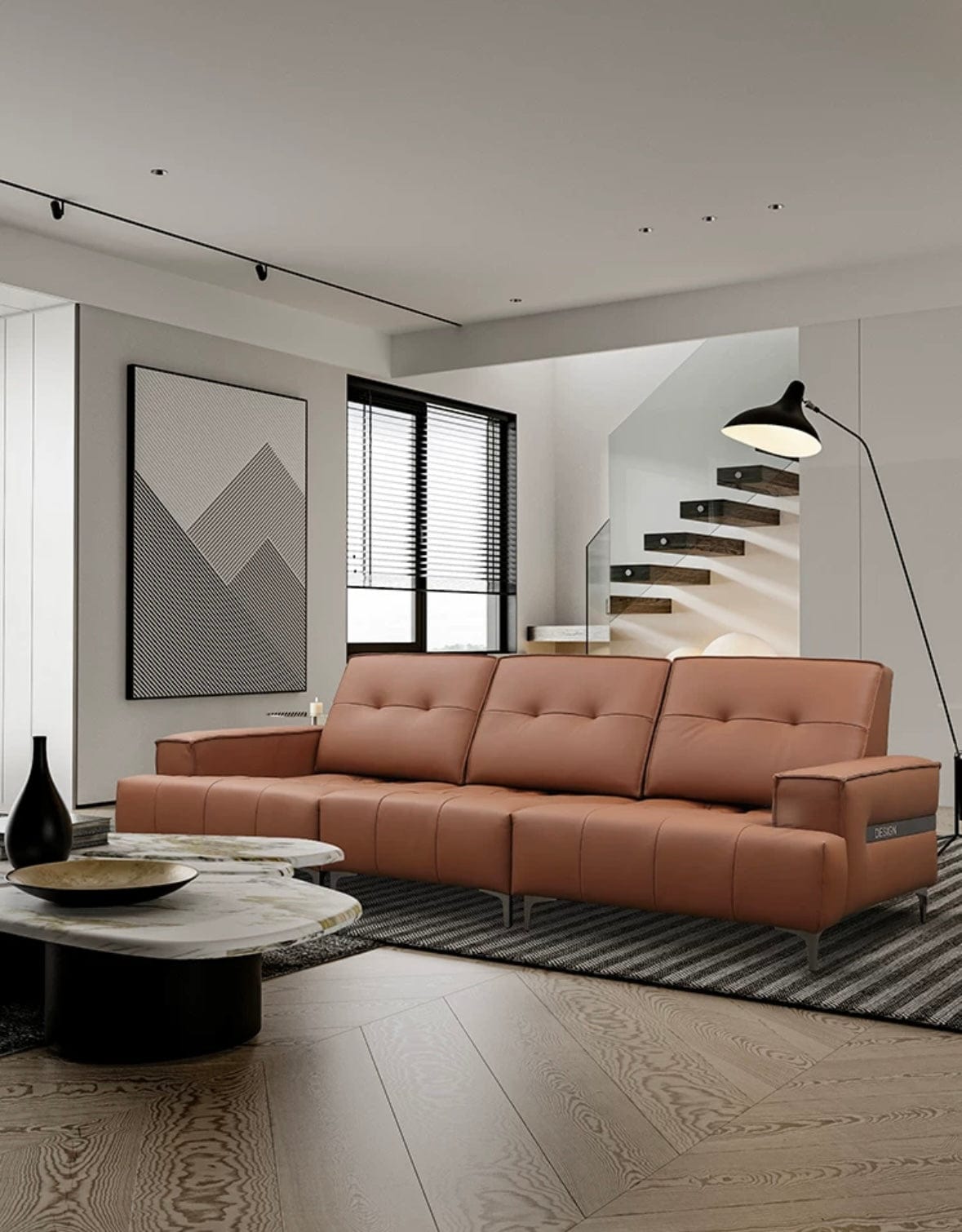 Home Atelier Jamus Electric Slider Leather Sofa