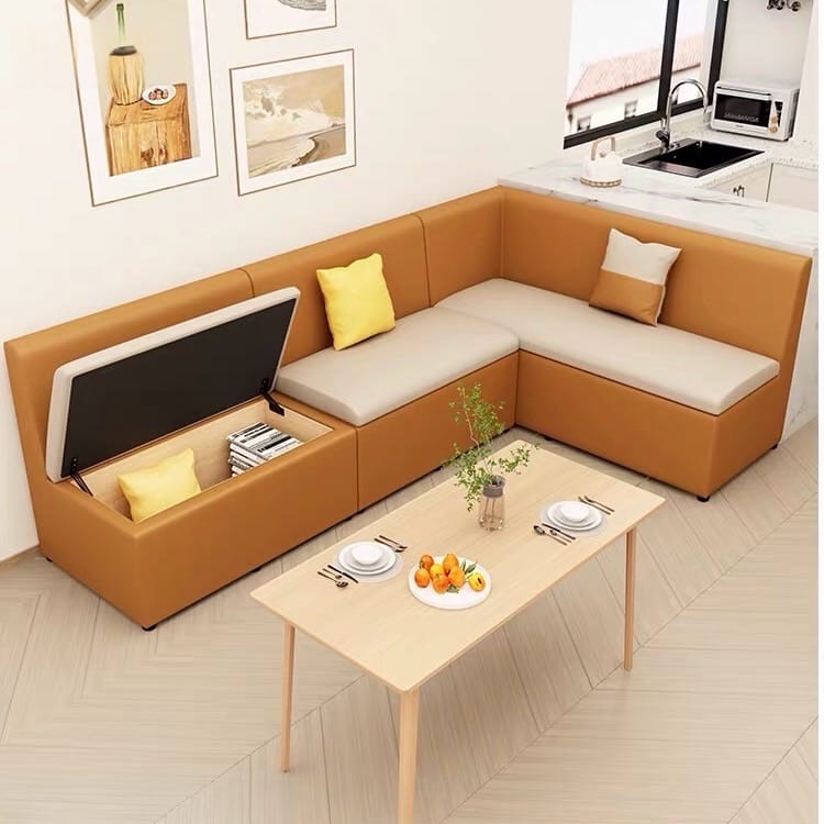 Home Atelier Janette Customise Dual Colour Dining Storage Bench