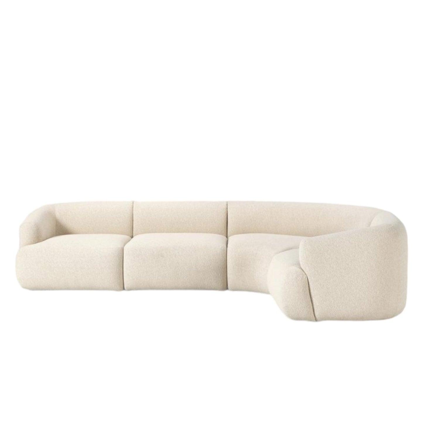 Home Atelier Jardin Boucle Sectional Sofa