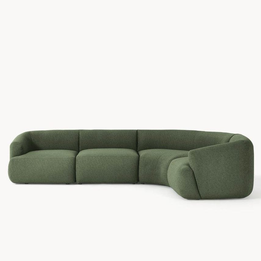 Home Atelier Jardin Boucle Sectional Sofa