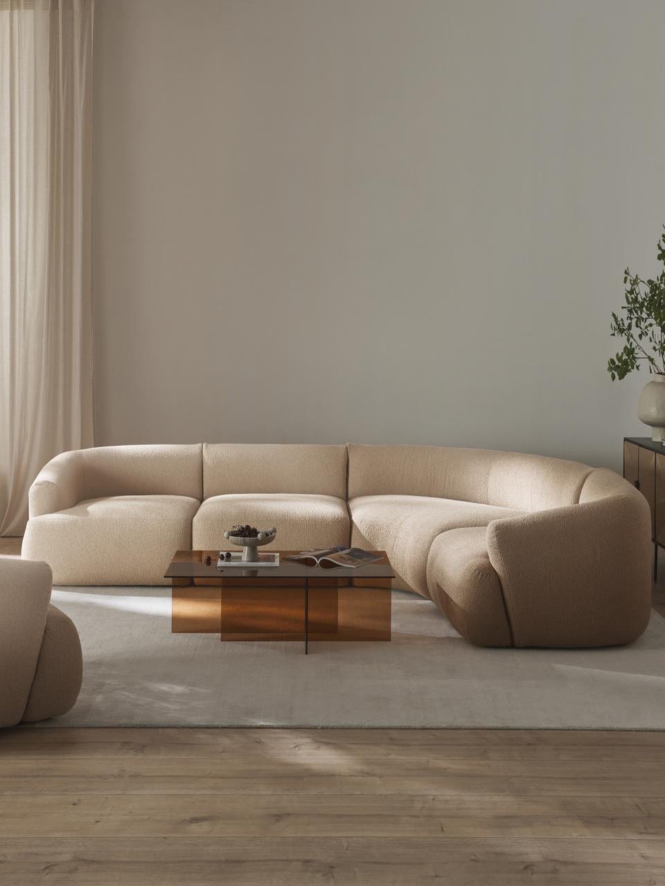 Home Atelier Jardin Boucle Sectional Sofa