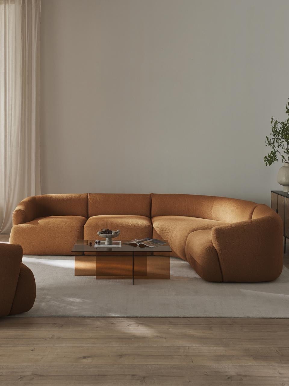 Home Atelier Jardin Boucle Sectional Sofa