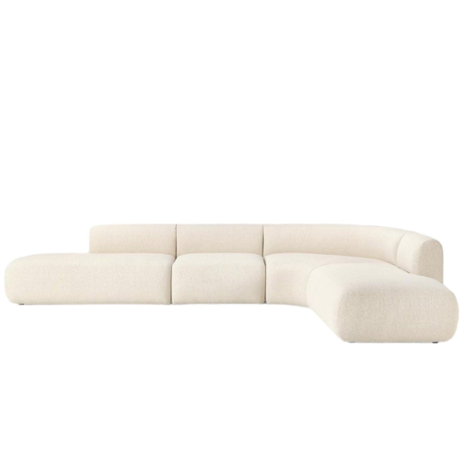 Home Atelier Jardin Sectional  Curve Sofa