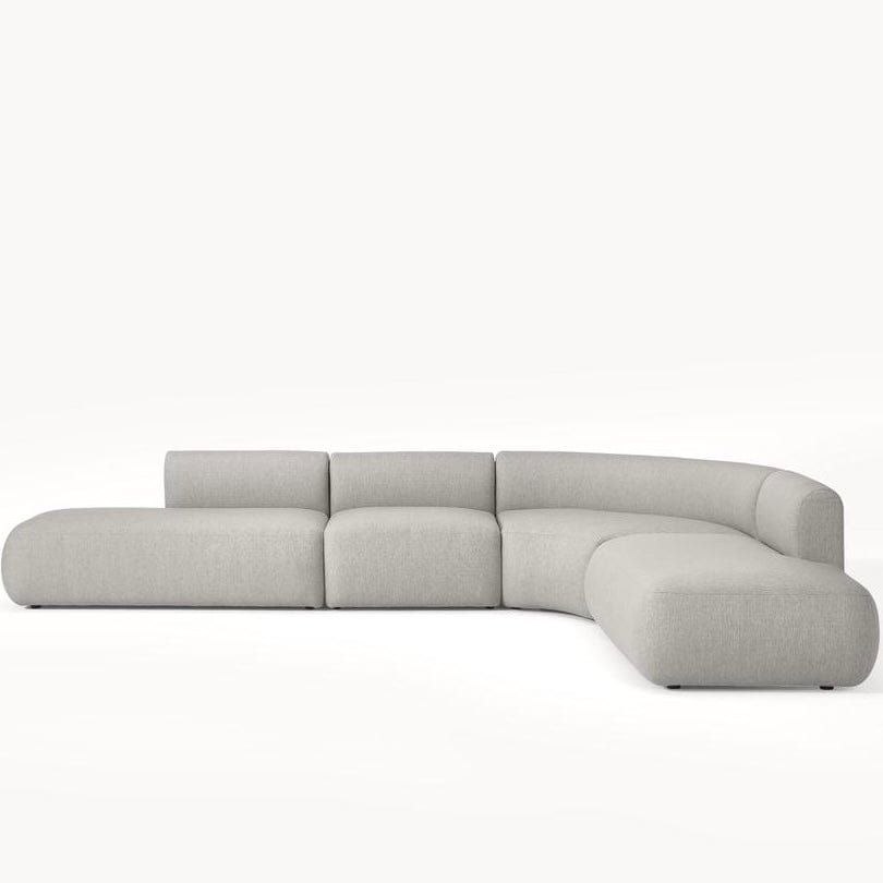 Home Atelier Jardin Sectional  Curve Sofa