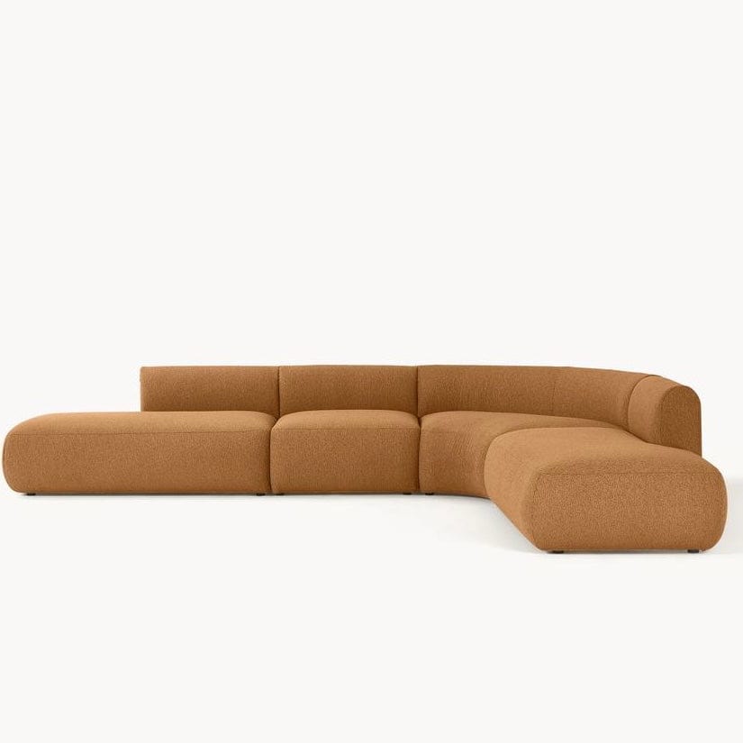 Home Atelier Jardin Sectional  Curve Sofa