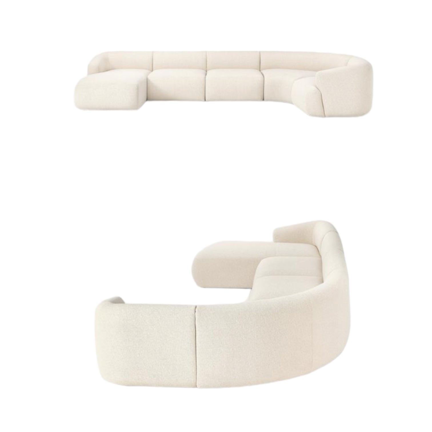 Home Atelier Jardin Sectional U-shape Sofa