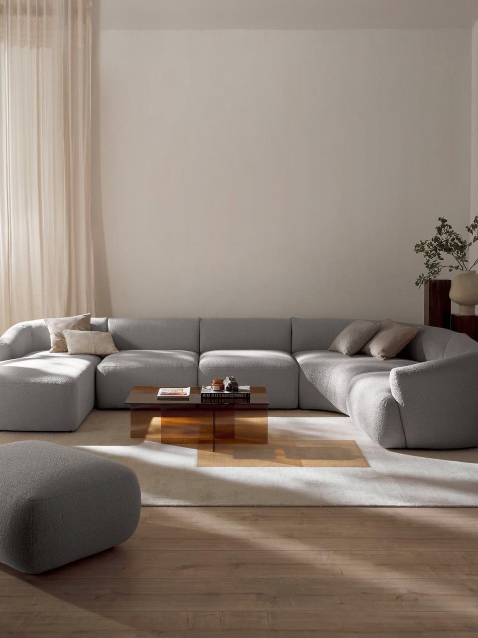 Home Atelier Jardin Sectional U-shape Sofa