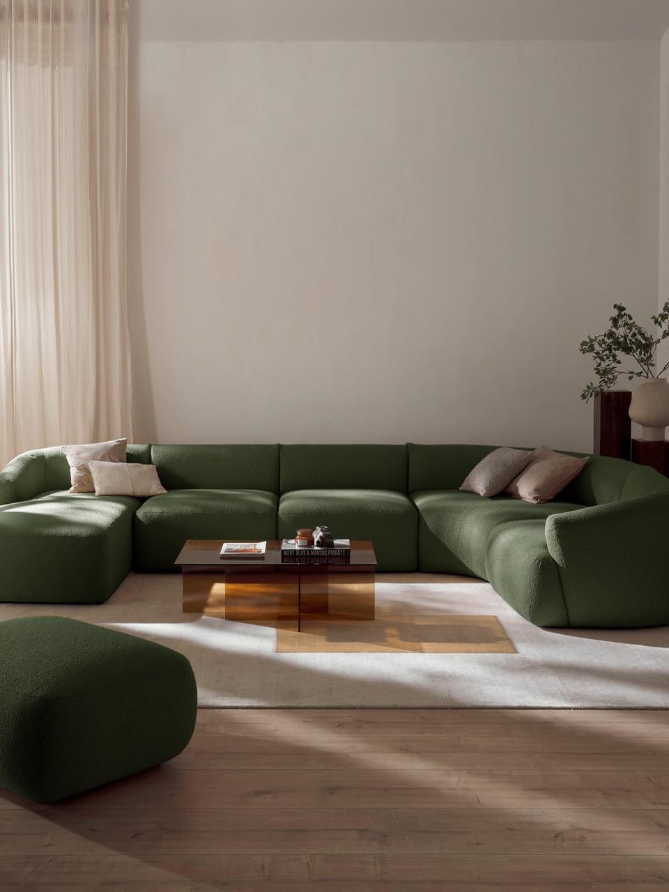 Home Atelier Jardin Sectional U-shape Sofa