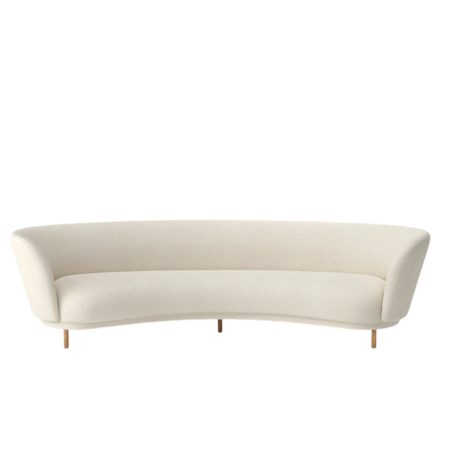 Home Atelier Jen Boucle Curve Sofa