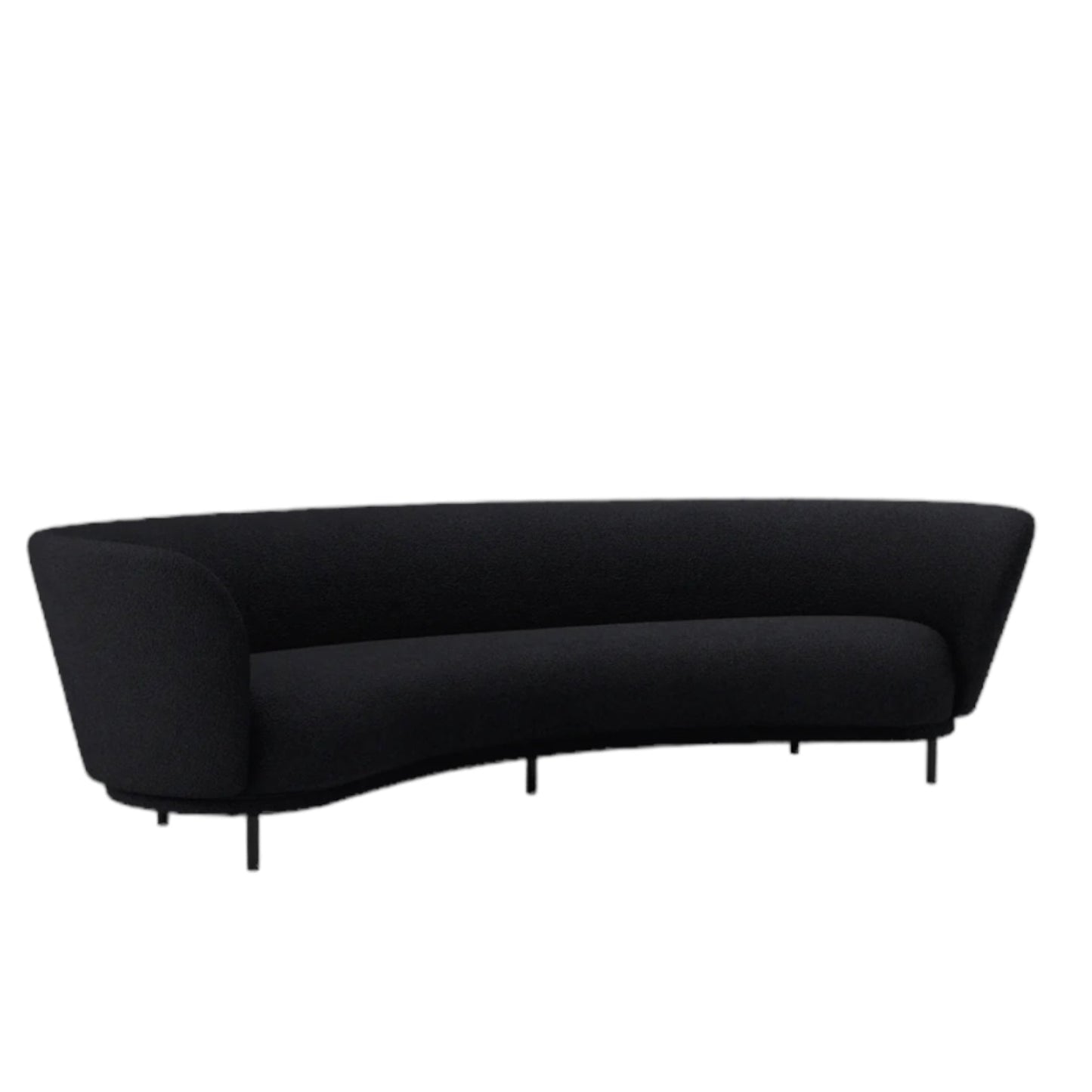 Home Atelier Jen Boucle Curve Sofa