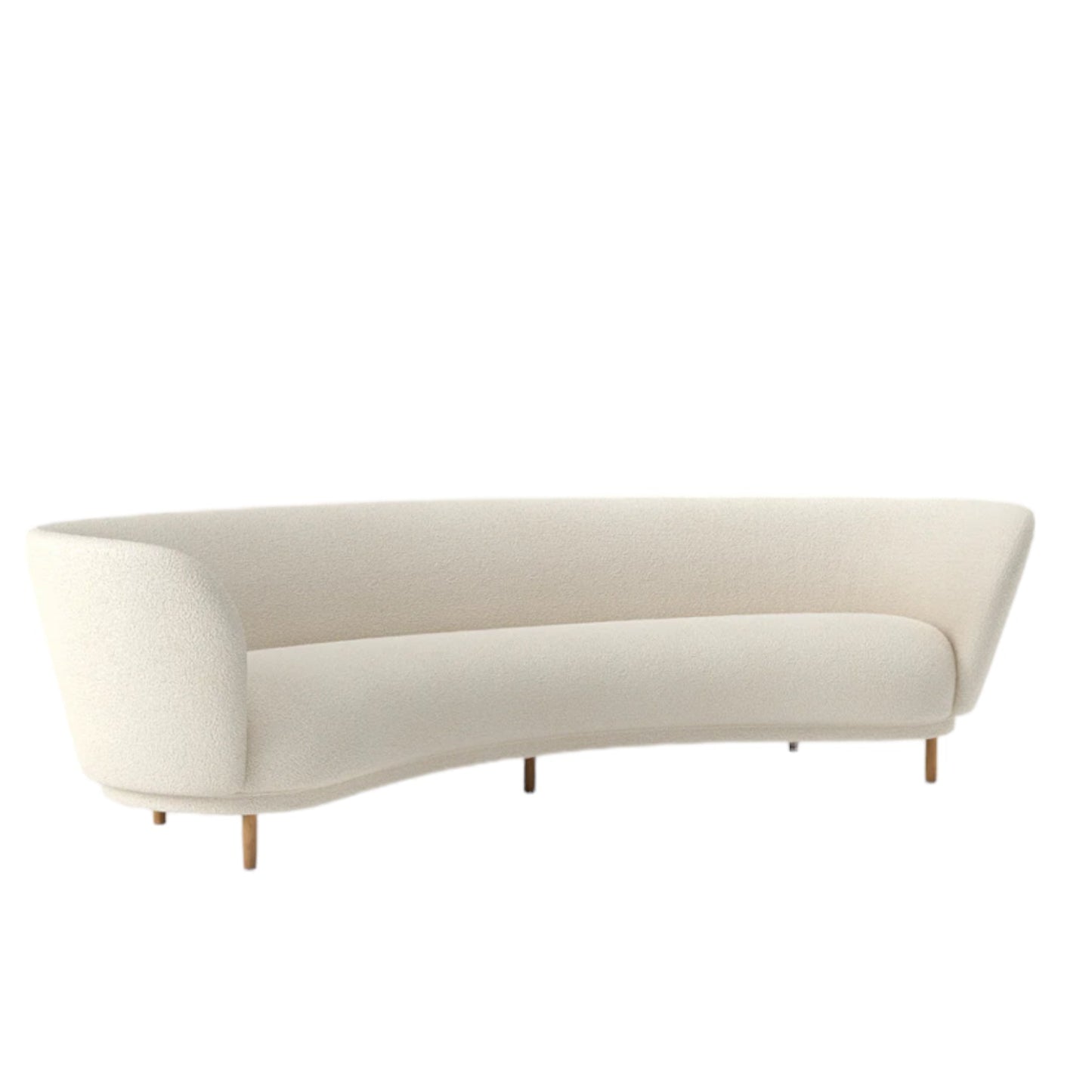 Home Atelier Jen Boucle Curve Sofa