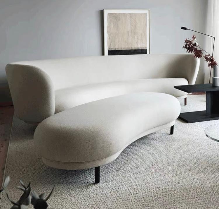 Home Atelier Jen Boucle Curve Sofa