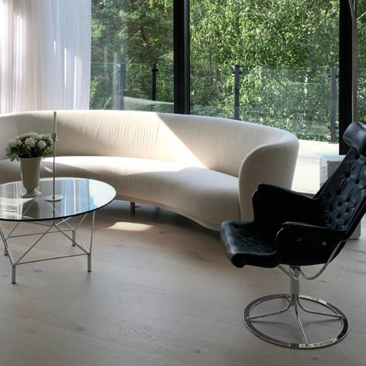 Home Atelier Jen Boucle Curve Sofa