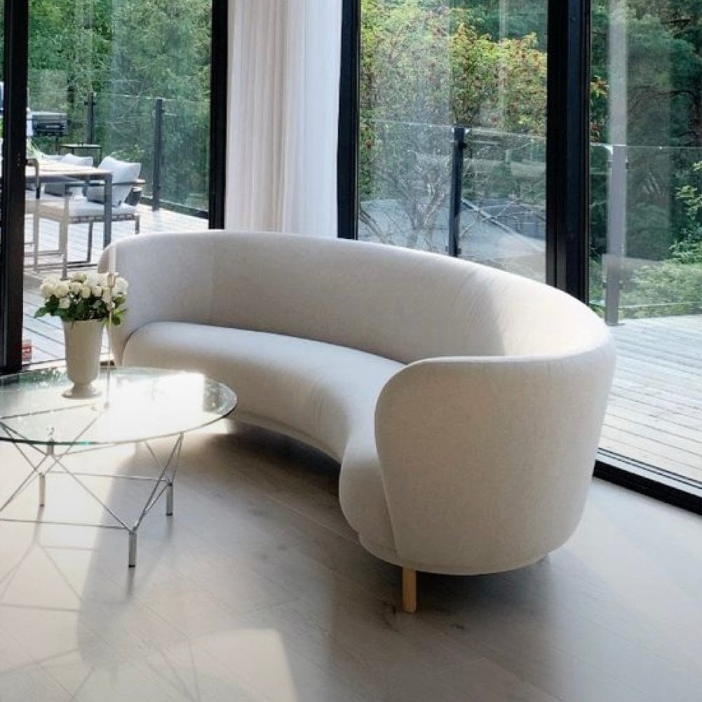 Home Atelier Jen Boucle Curve Sofa