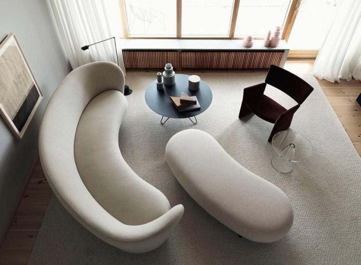 Home Atelier Jen Boucle Curve Sofa