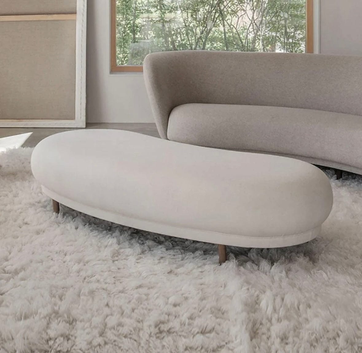 Home Atelier Jen Boucle Curve Sofa