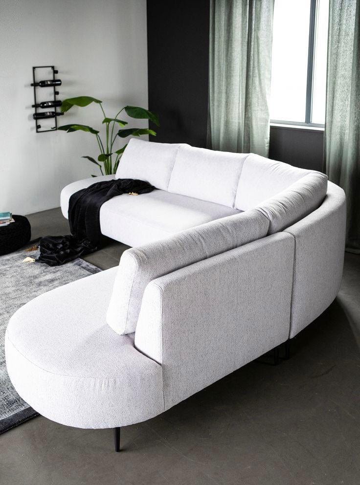 Home Atelier Jena Sectional Curve Sofa