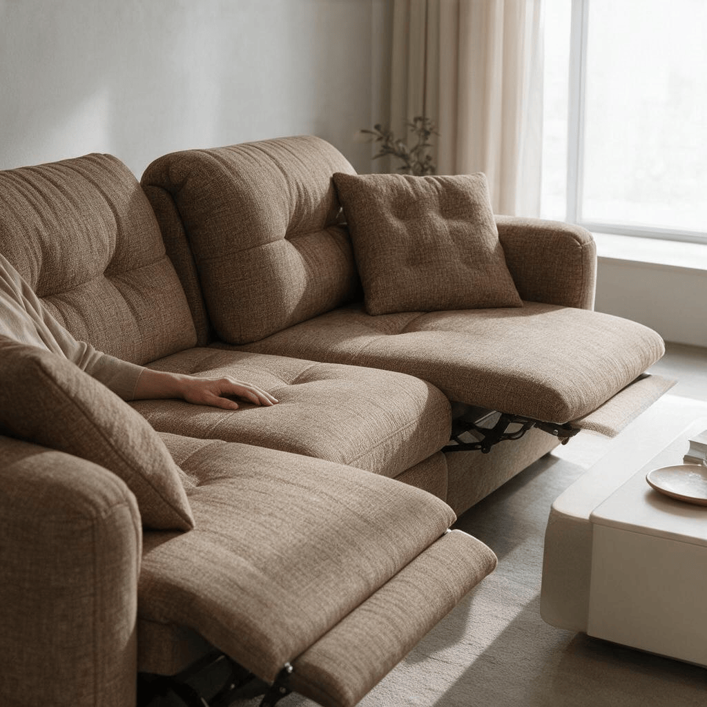 Home Atelier Jenken Scratch Resistant Backrest Slider Sofa (Copy)