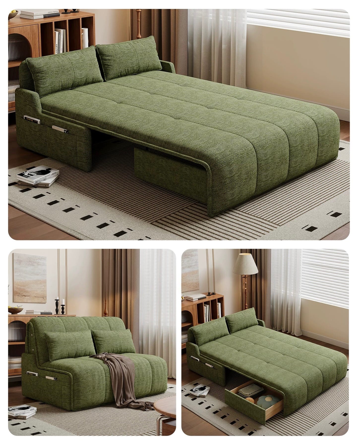 Home Atelier Jenkin Electric Extendable Sofa Bed