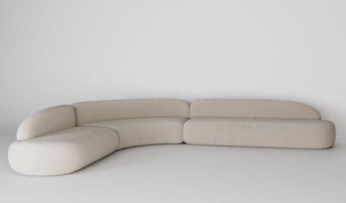 Home Atelier Jerome Sectional Curve Sofa